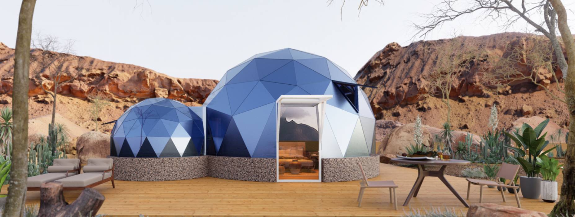 柳南区球形智能光伏玻璃星空房